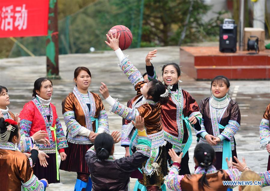 CHINA-GUANGXI-RONGSHUI-MIAO ETHNIC GROUP-FUN MATCH (CN)