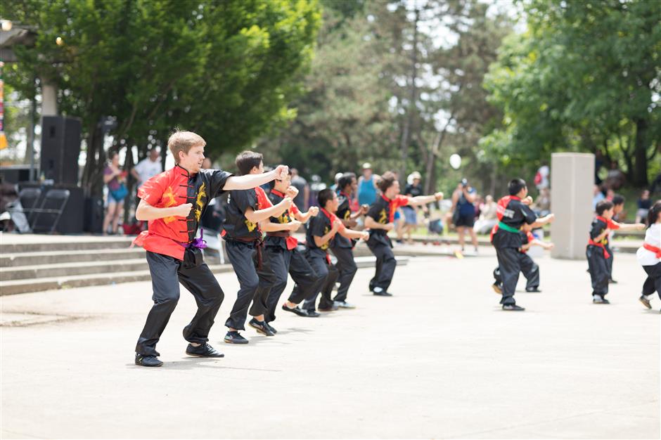 Conjuring magic in US martial arts center