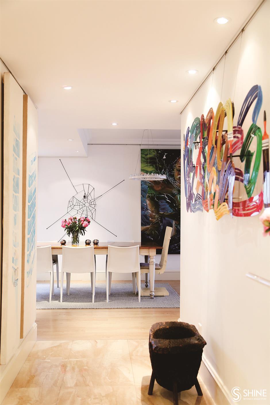 Modern homey space, stylish, cosy and light